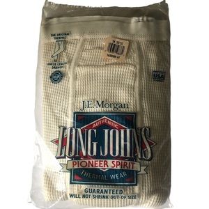 New Vintage JE Morgan Pioneer Spirit Long John Thermal Pants